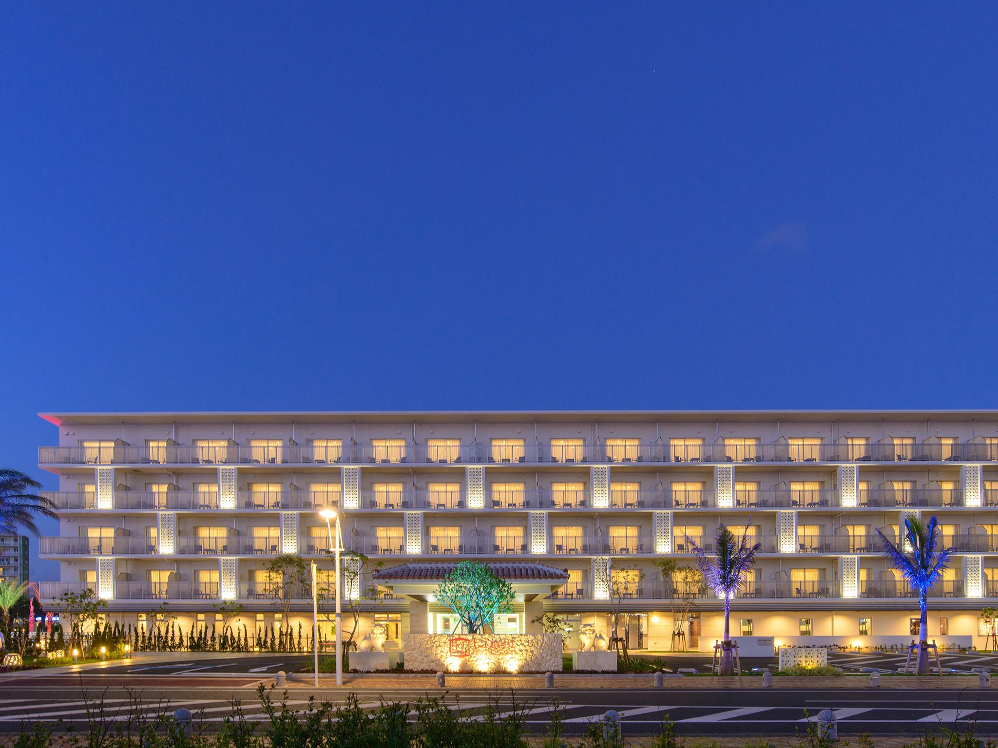 La'Gent Hotel Okinawa Chatan Hotel And Hostel Esterno foto